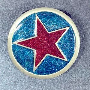 ⭐️Vintage Pewter Star buckle.⭐️